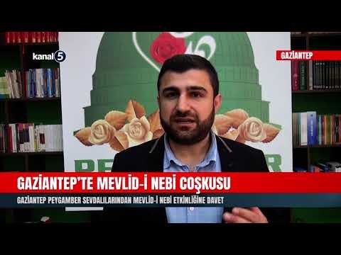 Gaziantep Peygamber Sevdalılarından Mevlid-i Nebi Etkinliğine Davet