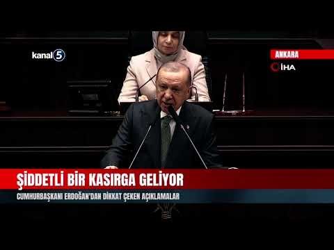 Şiddetli Bir Kasırga Geliyor | Cumhurbaşkanı Erdoğan’dan Dikkat Çeken Açıklamalar