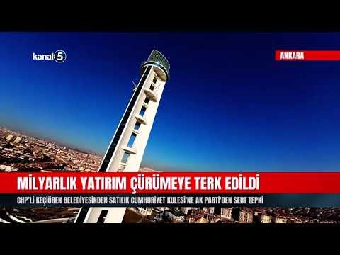 Milyarlık Yatırım Çürümeye Terk Edildi | CHP’li Keçiören Belediyesinden Satılık Cumhuriyet Kulesi’ne AK Parti’den Sert Tepki