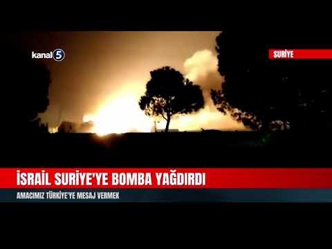 İsrail Suriye’ye Bomba Yağdırdı | Amacımız Türkiye’ye Mesaj Vermek