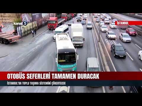 İstanbul’da Toplu Taşıma Sistemini Çökertecek | Sefer Durdurma Kararı