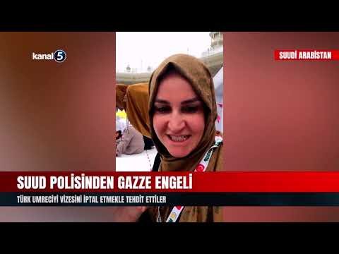 Suud Polisinden Gazze Engeli | Türk Umreciyi Vizesini İptal Etmekle Tehdit Ettiler