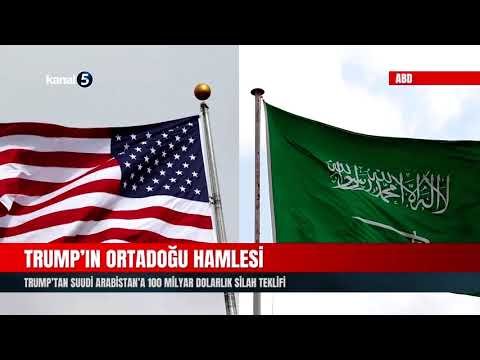 Trump’tan Suudi Arabistan’a 100 Milyar Dolarlık Silah Teklifi