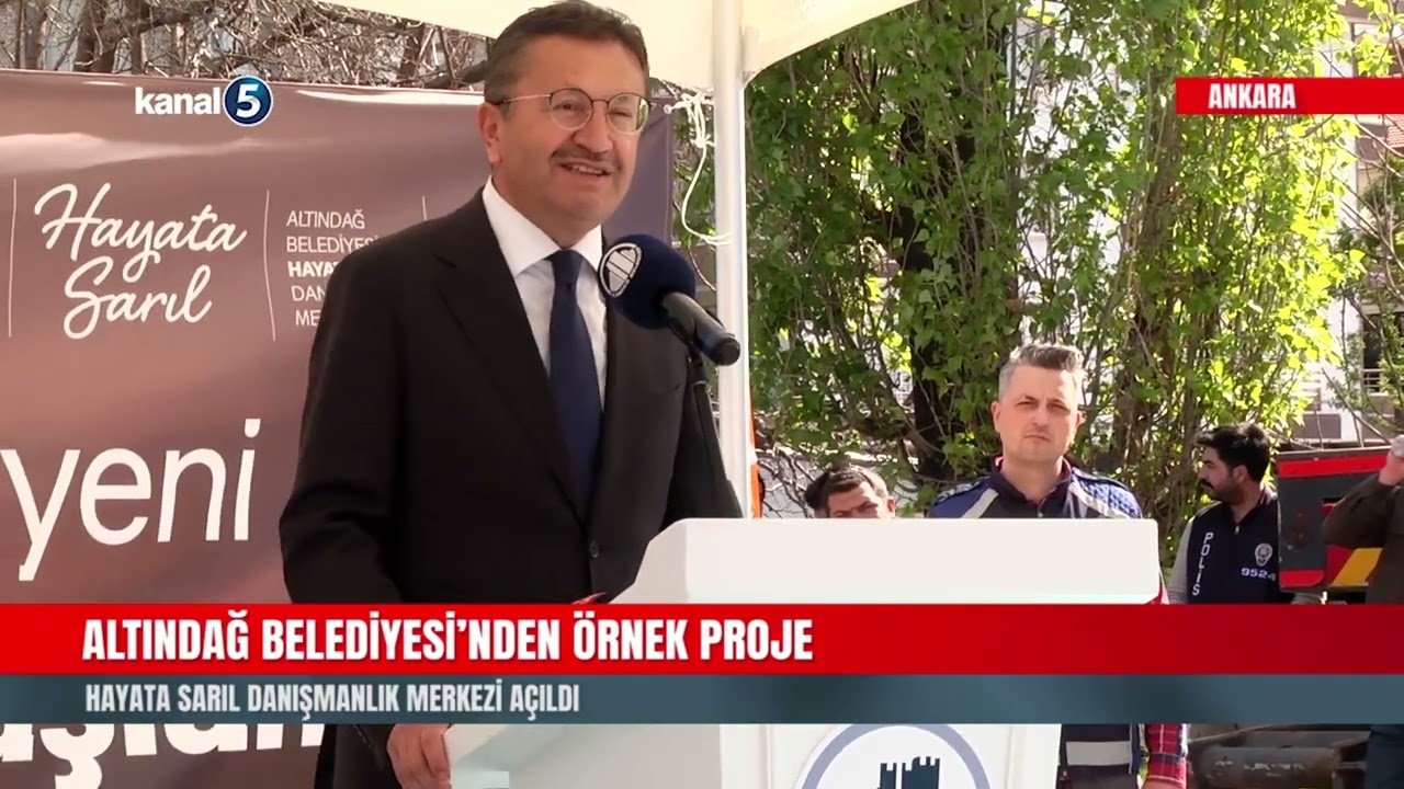 Altındağ Belediyesi Hayata Sarıl Danışmanlık Merkezi’ni Hizmete Açtı
