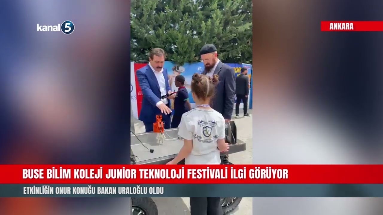 Buse Bilim Koleji Junior Teknoloji Festivali İlgi Görüyor