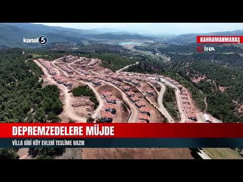 Depremzedelere Müjde | Villa Gibi Köy Evleri Teslime Hazır