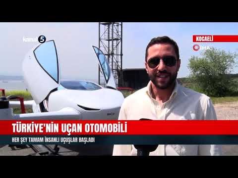 Türkiye’nin Uçan Otomobili | Her Şey Tamam İnsanlı Uçuşlar Başladı