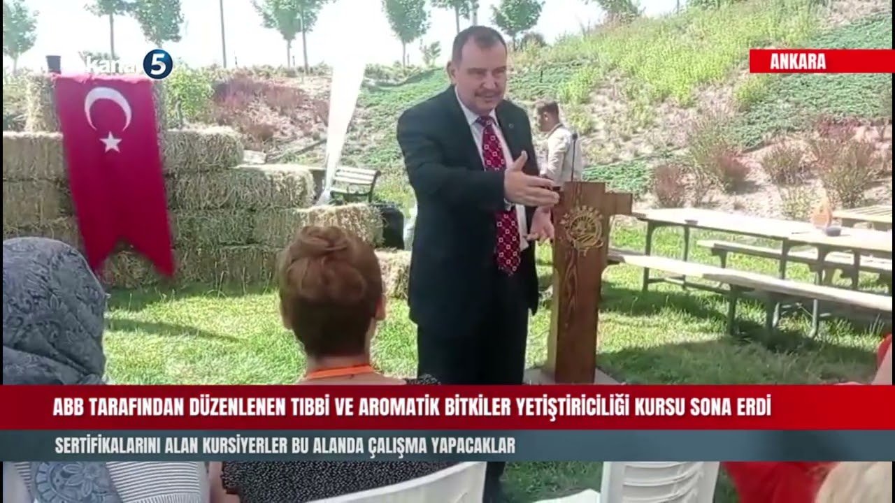ABB Tarafından Düzenlenen Tıbbi ve Aromatik Bitkiler Yetiştiriciliği Kursu Sona Erdi