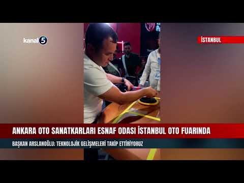 Ankara Oto Sanatkarları Esnaf Odası İstanbul Oto fuarında
