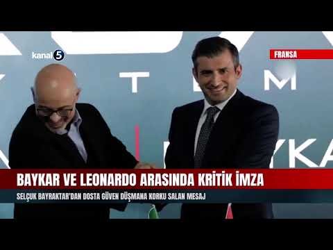 Baykar Ve Leonardo Arasında Kritik Imza | Selçuk Bayraktar’dan Dosta Güven Düşmana Korku Salan Mesaj