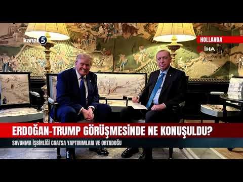 Erdoğan-Trump Görüşmesinde Ne Konuşuldu? | Savunma İşbirliği CAATSA Yaptırımları ve Ortadoğu