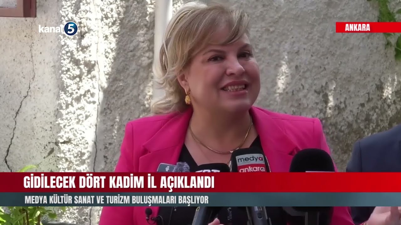 Gidilecek Dört Kadim İl Açıklandı | Medya Kültür Sanat Ve Turizm Buluşmaları Başlıyor