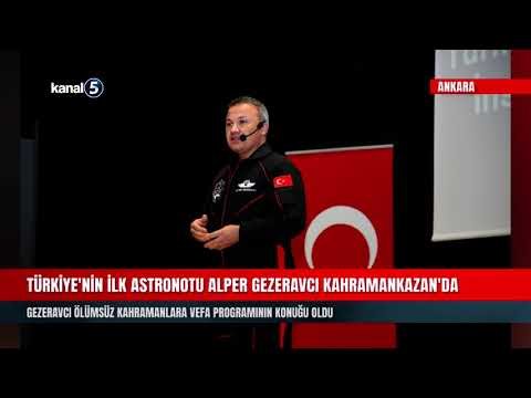 Kahramankazan Türkiye’nin ilk astronotu Alper Gezeravcı’yı ağırladı