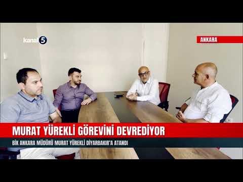 BİK Ankara Müdürü Murat Yürekli Diyarbakır’a Atandı
