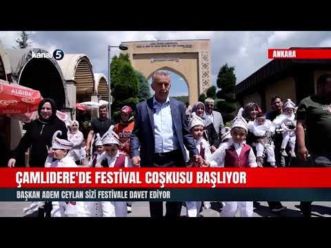 Çamlıdere’de Festival Coşkusu Başlıyor | Başkan Adem Ceylan Sizi Festivale Davet Ediyor
