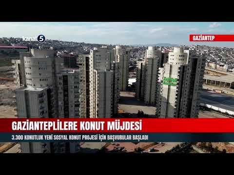 Gazianteplilere Konut Müjdesi | 3.300 Konutluk Yeni Sosyal Konut Projesi İçin Başvurular Başladı