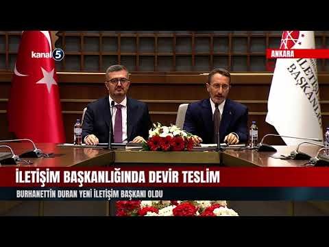 İletişim Başkanlığı’nda Devir Teslim | Burhanettin Duran Yeni İletişim Başkanı Oldu