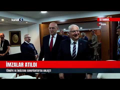 İmzalar Atıldı | Türkiye ve İngiltere Eurofighter’da Anlaştı