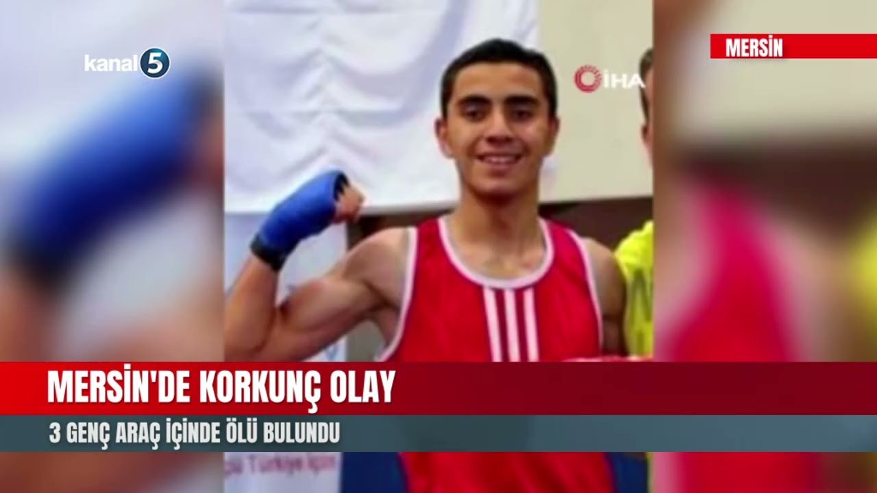 Mersin’de Korkunç Olay | 3 Genç Araç İçinde Ölü Bulundu