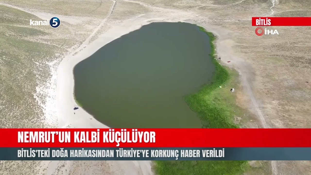 Nemrut’un Kalbi Küçülüyor | Bitlis’teki Doğa Harikasından Türkiye’ye Korkunç Haber Verildi