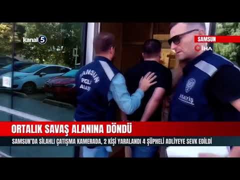 Ortalık Savaş Alanına Döndü | Samsun’da Silahlı Çatışma Kamerada