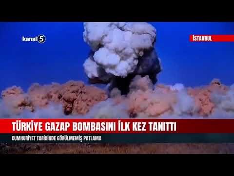 Türkiye GAZAP Bombasını İlk Kez Tanıttı | Cumhuriyet Tarihinde Görülmemiş Patlama