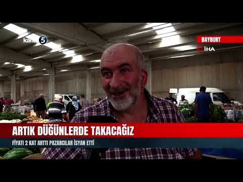 Artık Düğünlerde Takacağız | Fiyatı 2 Kat Arttı Pazarcılar İsyan Etti