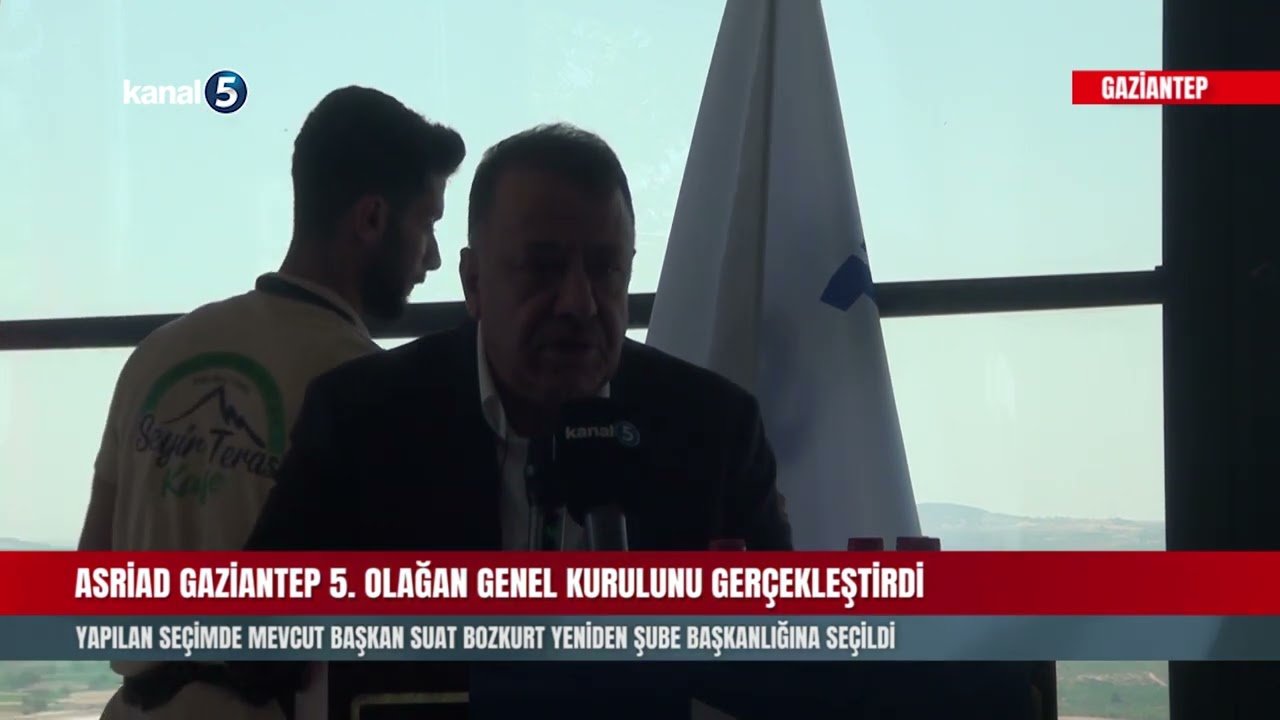 ASRİAD Gaziantep 5. Olağan Genel Kurulunu Gerçekleştirdi