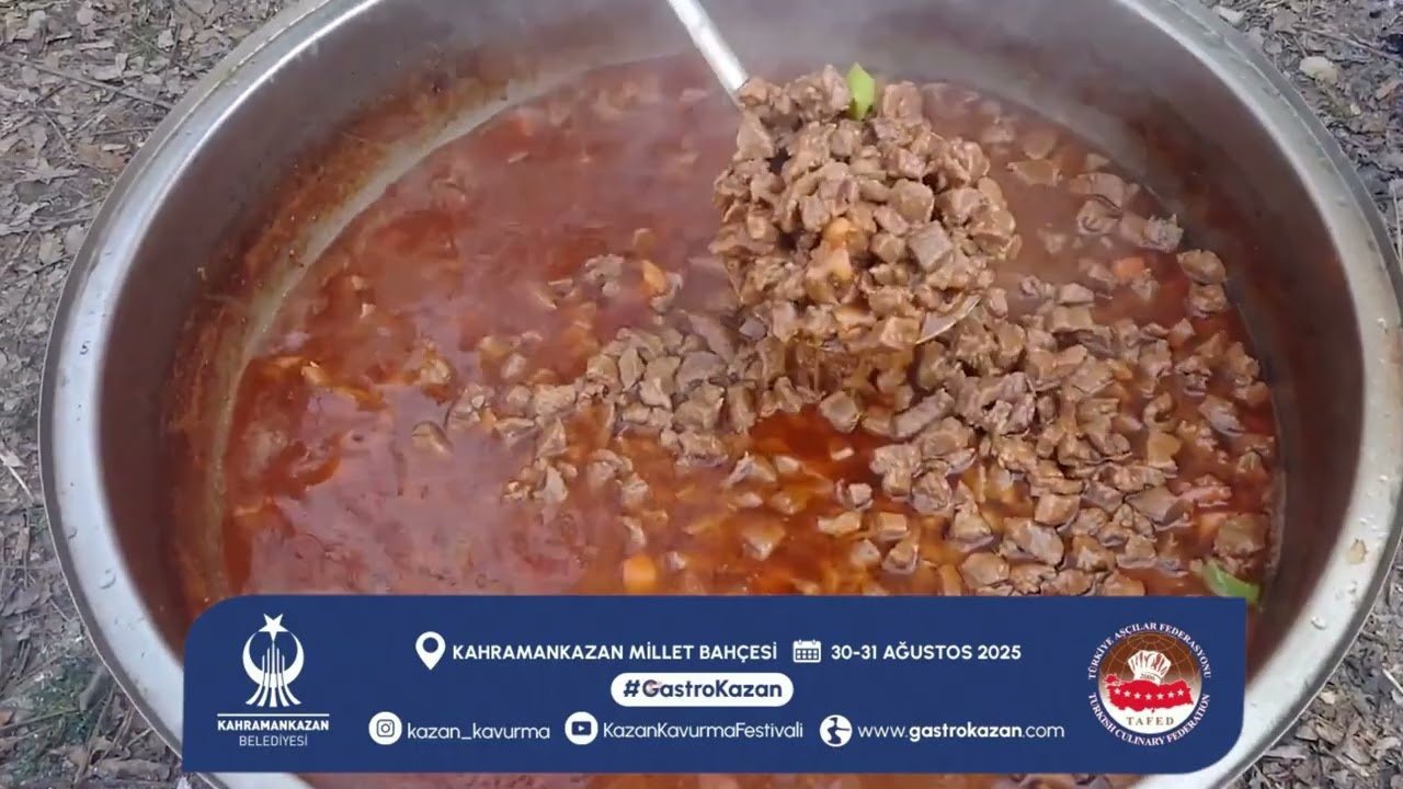 Kahramankazan Uluslararası Kavurma ve Gastronomi Festivali Başlıyor!