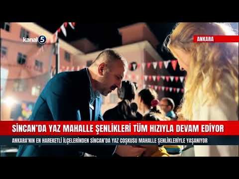 Sincan’da Yaz Mahalle Şenlikleri Tüm Hızıyla Devam Ediyor