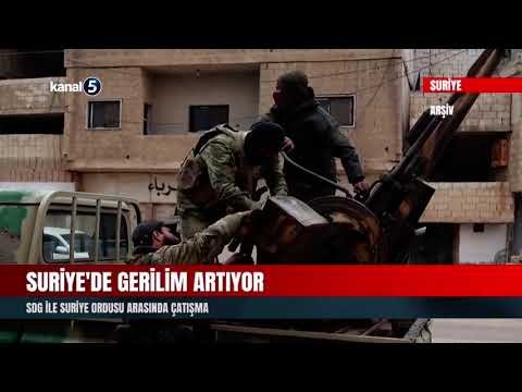 Suriye’de Gerilim Artıyor | SDG İle Suriye Ordusu Arasında Çatışma
