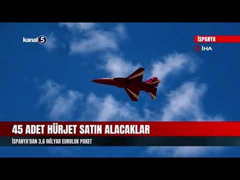 45 adet Hürjet satın alacaklar | İspanya’dan 3,6 milyar euroluk paket!
