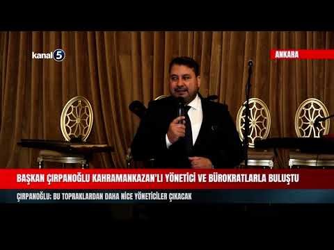 Başkan Çırpanoğlu Kahramankazanlı Yönetici Ve Bürokratlarla Buluştu