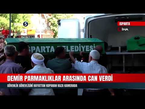Demir Parmaklıklar Arasında Can Verdi | Güvenlik Görevlisini Hayattan Koparan Kaza Kamerada