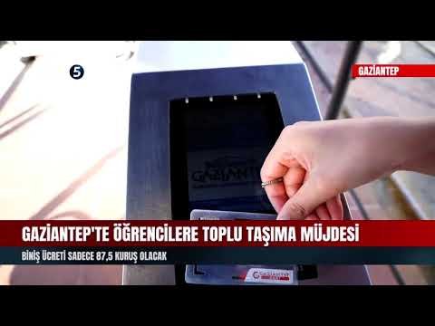 Gaziantep’te Öğrencilere Toplu Taşıma Müjdesi | Biniş Ücreti Sadece 87,5 Kuruş Olacak