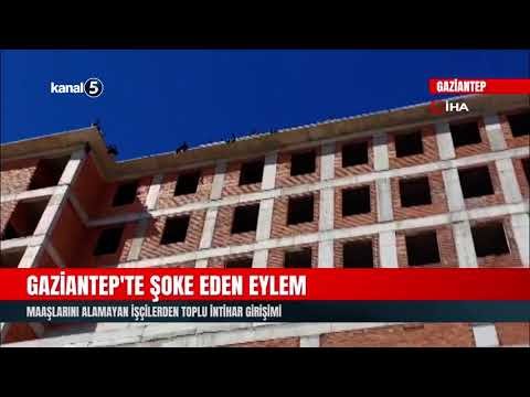 Gaziantep’te Şoke Eden Eylem | Maaşlarını Alamayan Işçilerden Toplu İntihar Girişimi