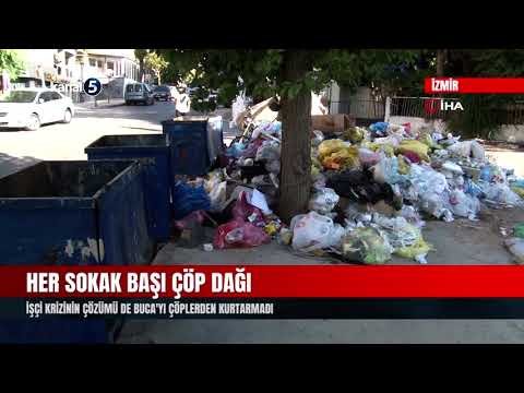 Her sokak başı çöp dağı | İşçi krizinin çözümü de Buca’yı çöplerden kurtarmadı