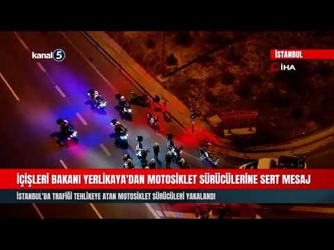 İçişleri Bakanı Yerlikaya’dan Motosiklet Sürücülerine Sert Mesaj
