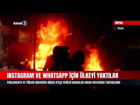 Instagram ve WhatsApp için ülkeyi yaktılar | Parlamento ve Yüksek Mahkeme binası ateşe verildi
