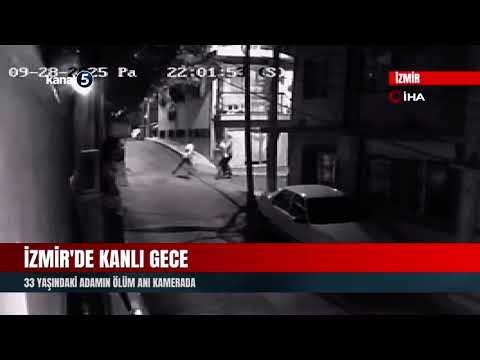 İzmir’de Kanlı Gece | 33 Yaşındaki Adamın Ölüm Anı Kamerada