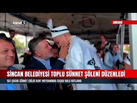 Sincan Belediyesi Toplu Sünnet Şöleni Düzenledi