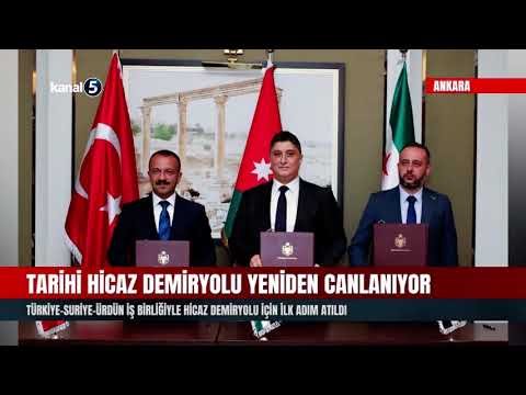 Tarihi Hicaz Demiryolu Yeniden Canlanıyor