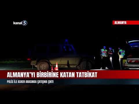 Almanya’yı Birbirine Katan Tatbikat | Polis İle Asker Arasında Çatışma Çıktı
