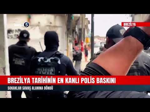 Brezilya Tarihinin En Kanlı Polis Baskını | Sokaklar Savaş Alanına Döndü