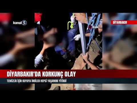 Diyarbakır’da Korkunç Olay | Temizlik İçin Kuyuya İndiler Hepsi Yaşamını Yitirdi