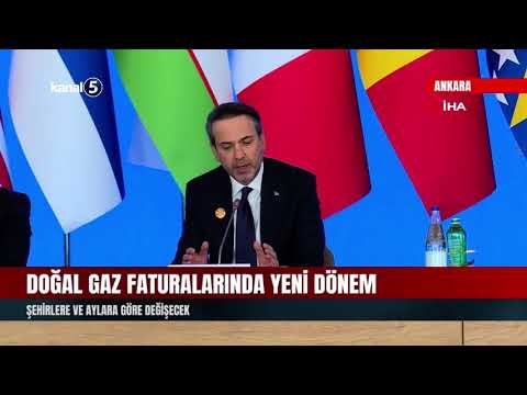 Doğal Gaz Faturalarında Yeni Dönem | Şehirlere ve Aylara Göre Değişecek