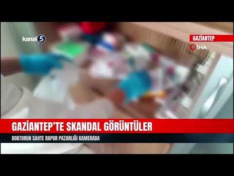 Gaziantep’te Skandal Görüntüler | Doktorun Sahte Rapor Pazarlığı Kamerada