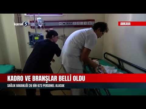 Kadro Ve Branşlar Belli Oldu | Sağlık Bakanlığı 26 Bin 673 Personel Alacak