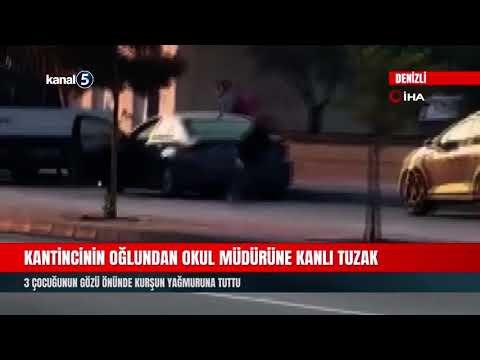 Kantincinin Oğlundan Okul Müdürüne Kanlı Tuzak | 3 Çocuğunun Gözü Önünde Kurşun Yağmuruna Tuttu