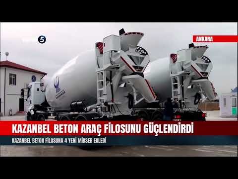 KazanBel Beton Filosuna 4 Yeni Mikser Ekledi